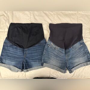 Maternity Denim Shorts